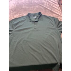 Performance Work Play‎ Mens 4XT Green Polo Shirt Golf Casual